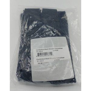 Comfortland Mesh Shoulder Immobilizer 21-103-4 Size Large Black - Brand New!